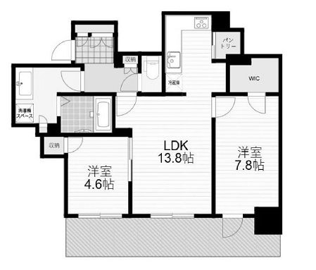 物件○○の間取り図