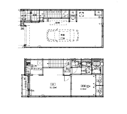 物件○○の間取り図