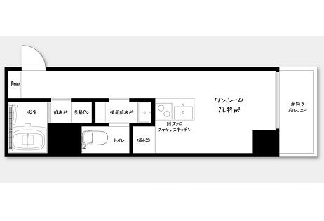 物件○○の間取り図