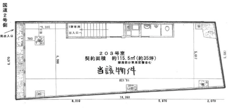 物件○○の間取り図