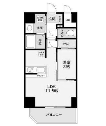 物件○○の間取り図