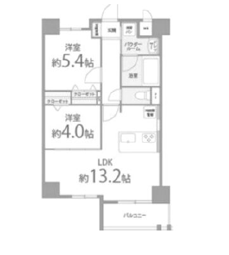 物件○○の間取り図