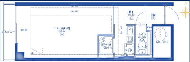 物件○○の間取り図