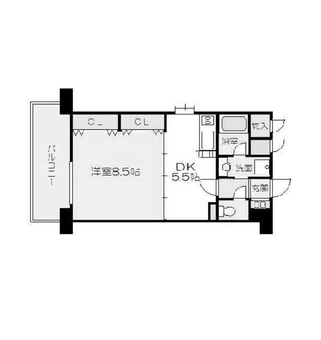 物件○○の間取り図