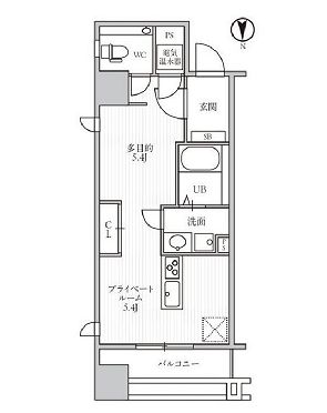 物件○○の間取り図