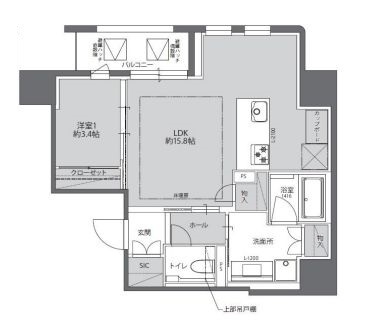 物件○○の間取り図