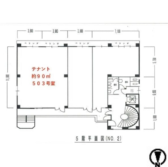 物件○○の間取り図