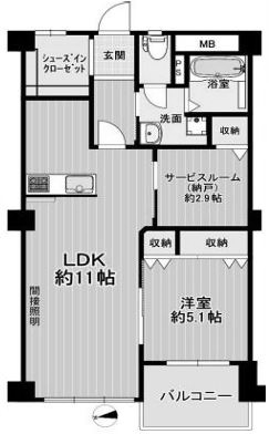 物件○○の間取り図