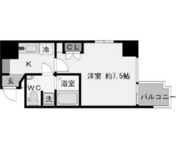 物件○○の間取り図