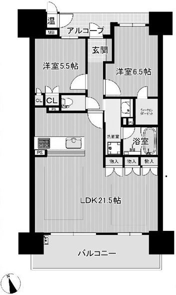 物件○○の間取り図