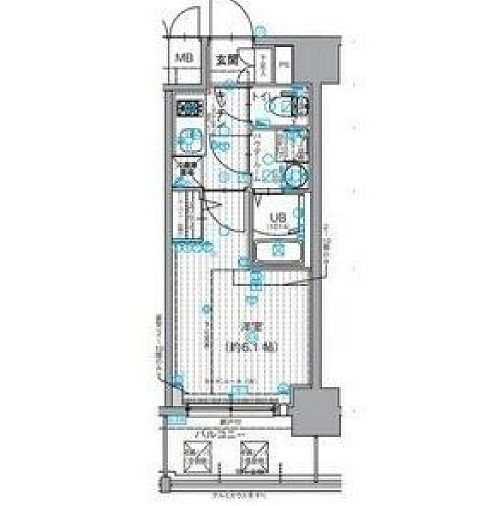 物件○○の間取り図