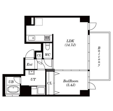 物件○○の間取り図