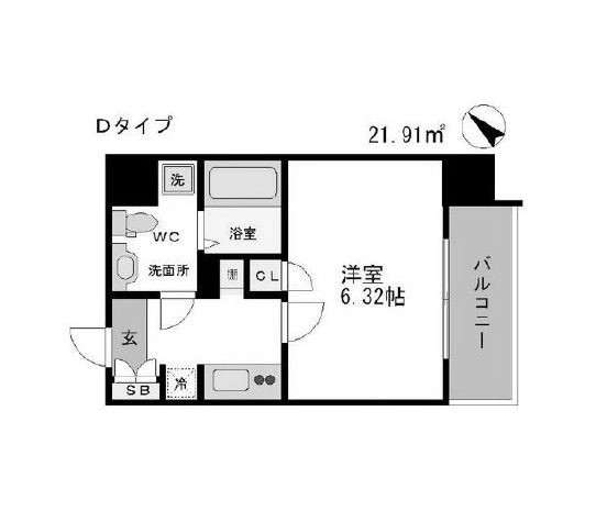 物件○○の間取り図