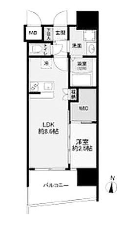 物件○○の間取り図