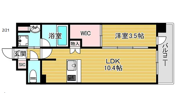 物件○○の間取り図