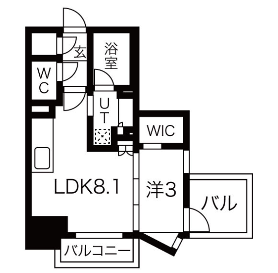 物件○○の間取り図