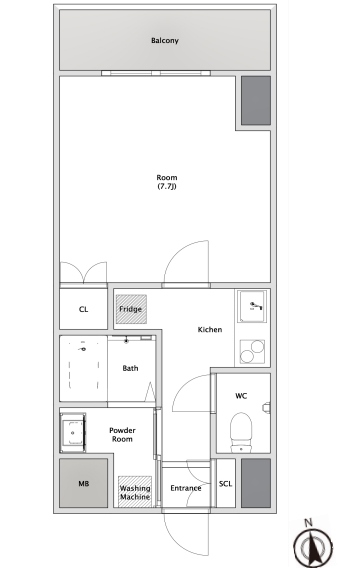 物件○○の間取り図