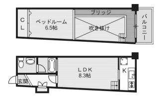 物件○○の間取り図