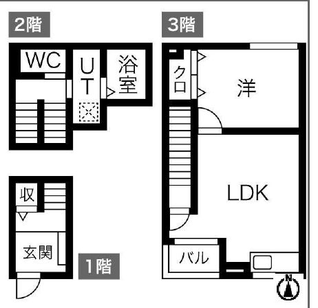 物件○○の間取り図