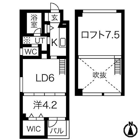 物件○○の間取り図