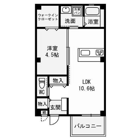 物件○○の間取り図