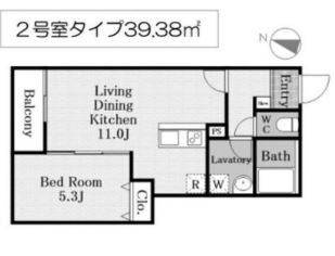 物件○○の間取り図