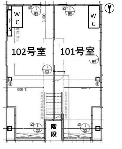 物件○○の間取り図