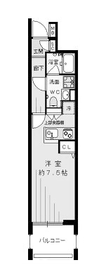 物件○○の間取り図