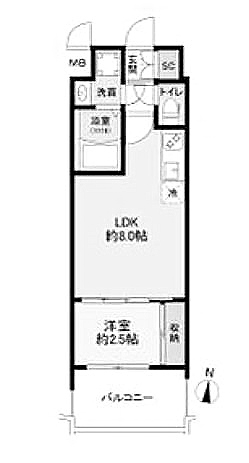 物件○○の間取り図