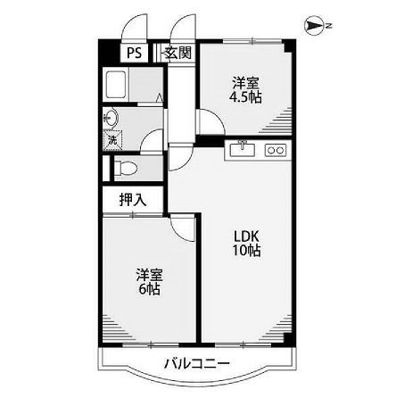 物件○○の間取り図