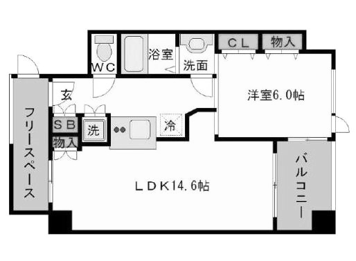 物件○○の間取り図