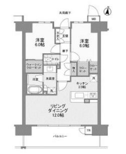 物件○○の間取り図