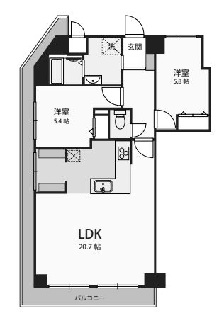 物件○○の間取り図