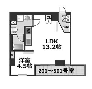 物件○○の間取り図