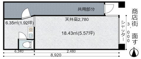 物件○○の間取り図