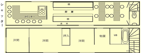 物件○○の間取り図