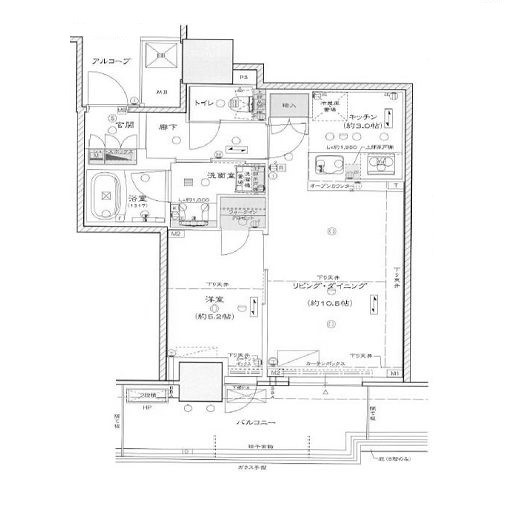 物件○○の間取り図