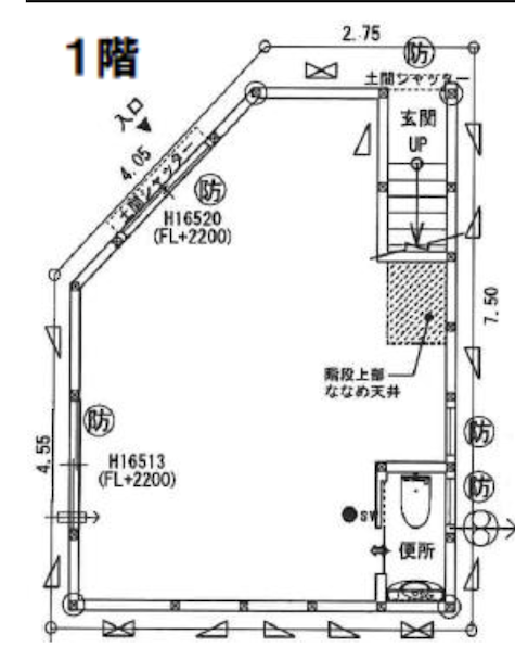 物件○○の間取り図