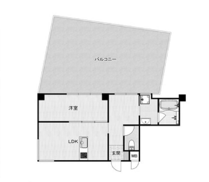 物件○○の間取り図