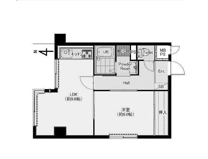 物件○○の間取り図