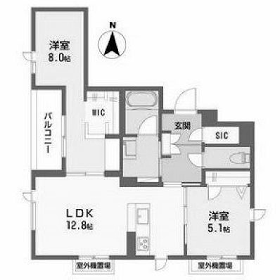 物件○○の間取り図