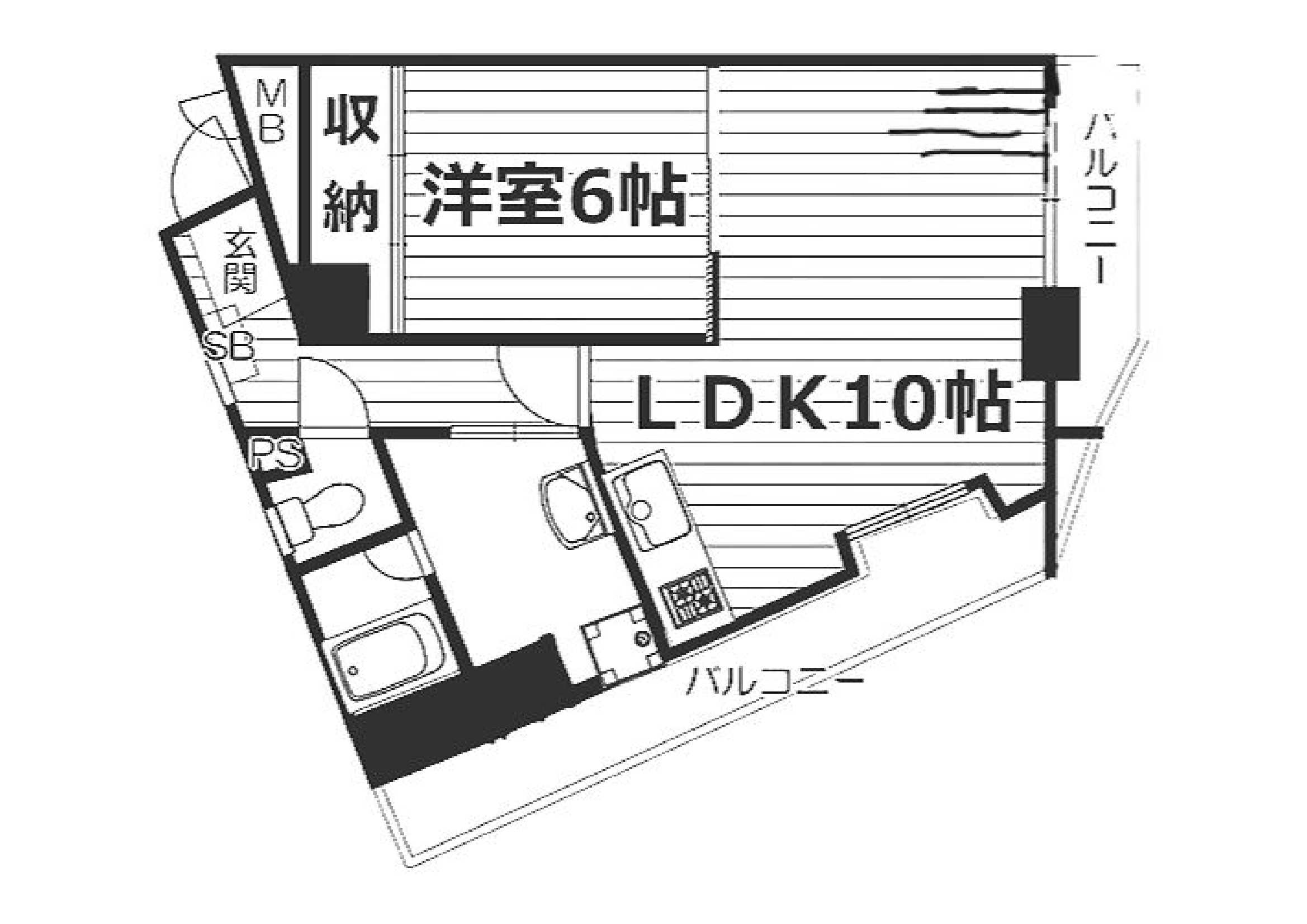 物件○○の間取り図