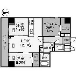 物件○○の間取り図