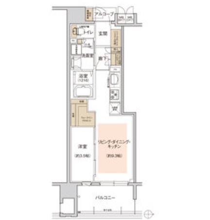 物件○○の間取り図