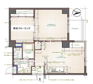 物件○○の間取り図