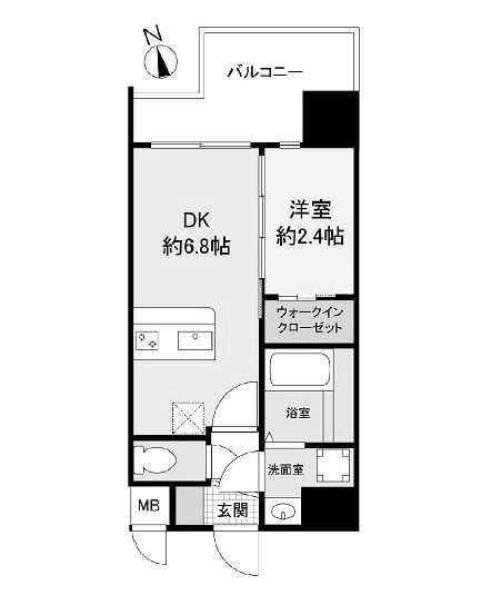 物件○○の間取り図