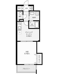 物件○○の間取り図