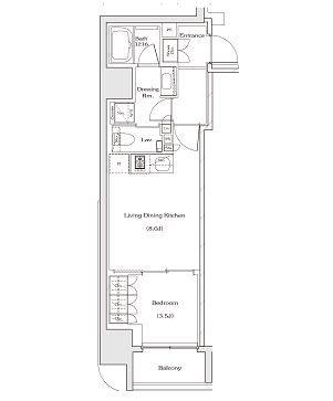 物件○○の間取り図