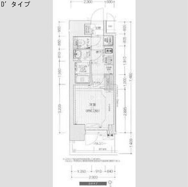 物件○○の間取り図