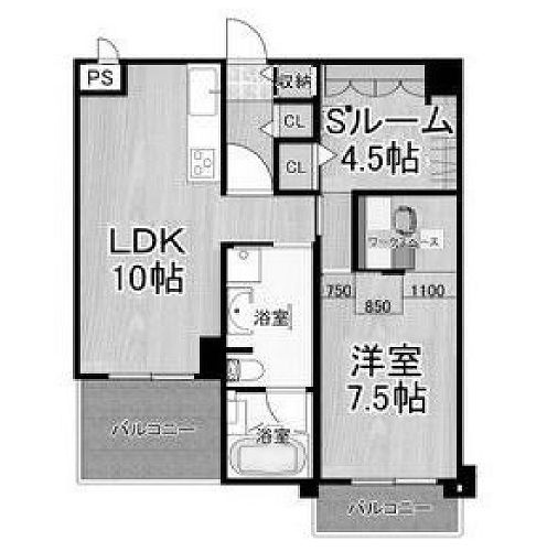 物件○○の間取り図